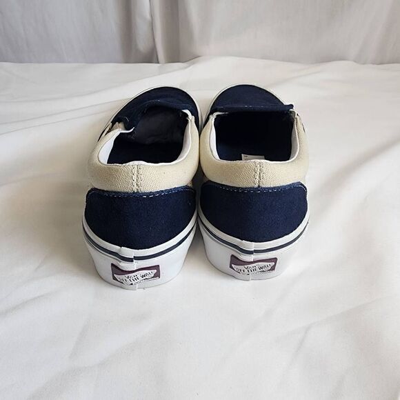 Vans Skate Slip On Dress Blues Turtledove Size Men's 5 Women's 7 - Picture 5 of 13